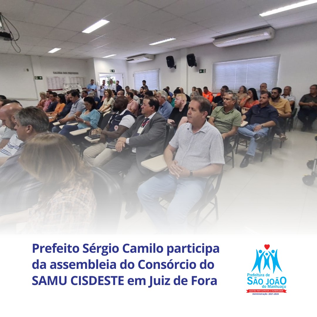 Participação na Assembleia do Cisdeste